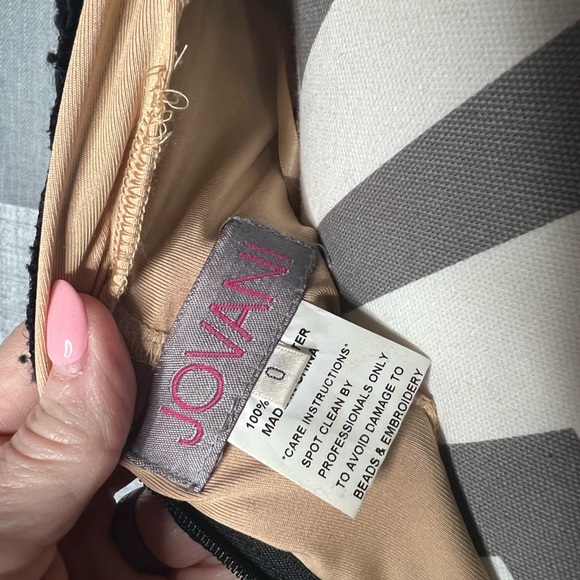 Jovani Black Prom Military Ball Dress - Picture 7 of 7